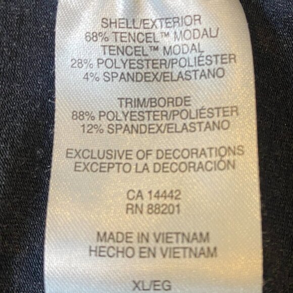 Bundle of 2 MPG Mondetta Performance Gear Sports Dress w/ Shelf Bra XL #141T - Picture 11 of 12